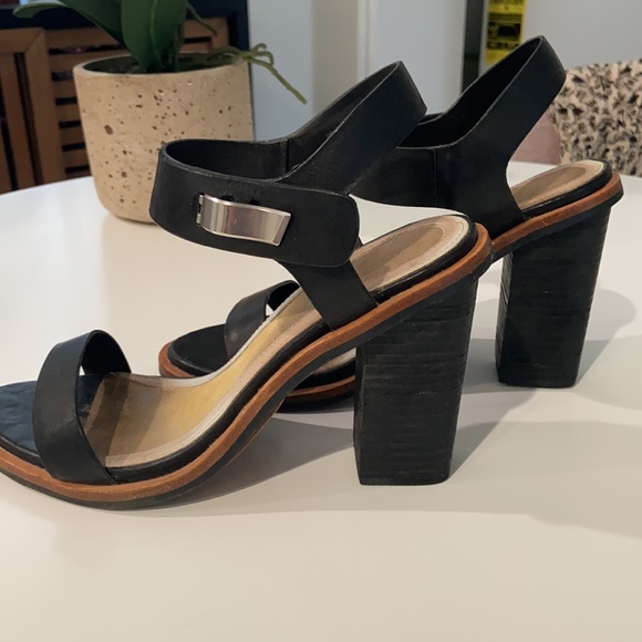 Rag & Bone stacked heel sandal size 37 - Picture 2 of 3